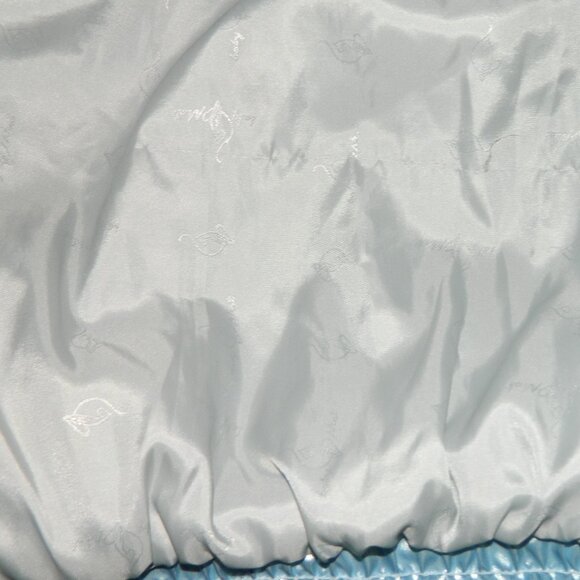 Baby Phat Vintage Satin Baby & Navy Blue Bomber Jacket Size XL Rare Hard to Find - Picture 11 of 15